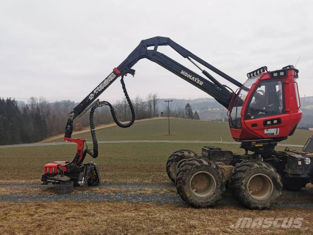 Komatsu 931 XC 원목 하베스터
