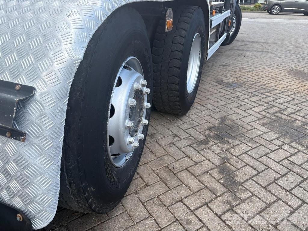 Scania P280 + HIAB 111BS-2 DUO + 6X2 + HOOKSYTEM + EURO 5 Camiones polibrazo