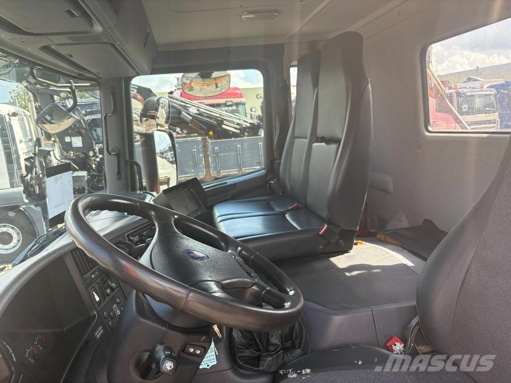 Scania P280 + HIAB 111BS-2 DUO + 6X2 + HOOKSYTEM + EURO 5 Camiones polibrazo