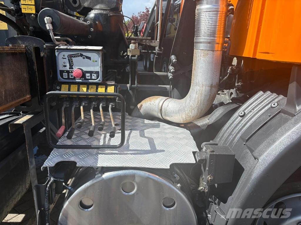 Scania P280 + HIAB 111BS-2 DUO + 6X2 + HOOKSYTEM + EURO 5 Camiones polibrazo