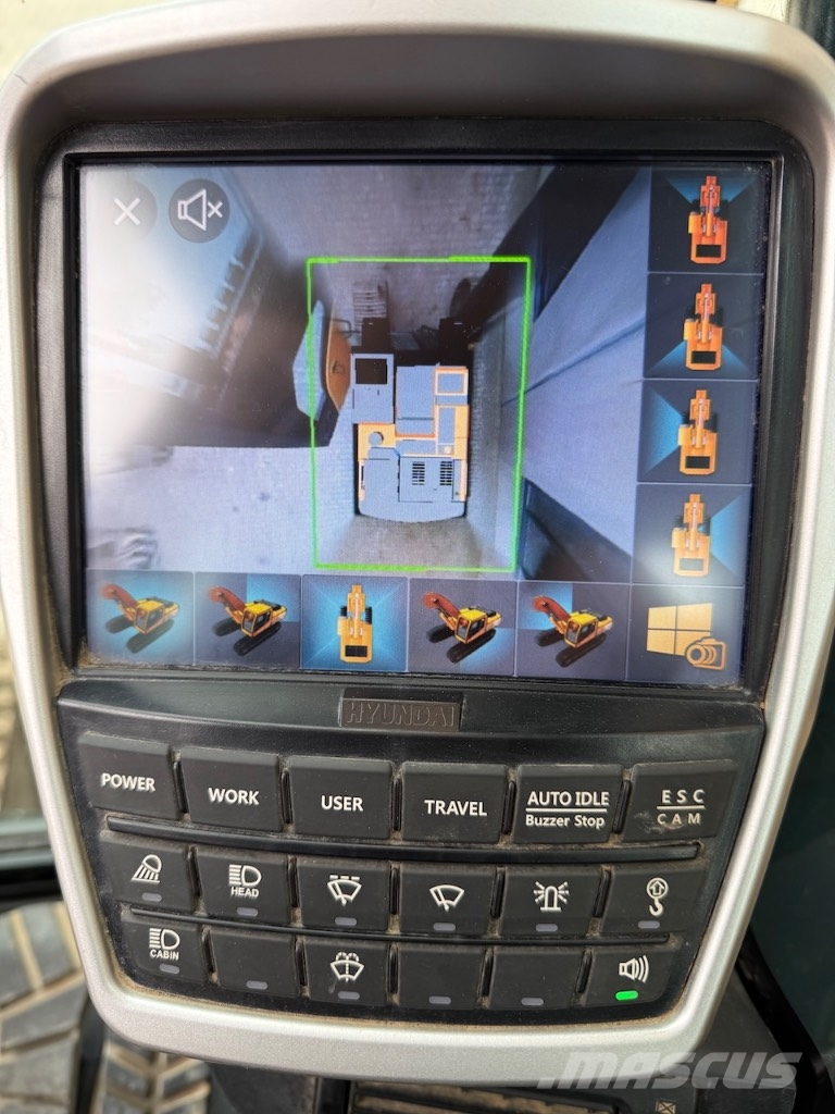 Hyundai HX 220 L - HX220L - HX 220 حفارات زحافة