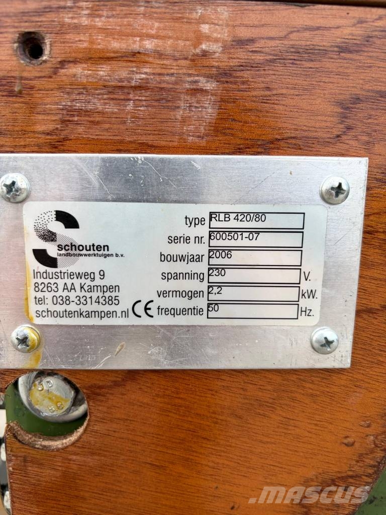 Schouten RLB420/80 RollenLeestafel Equipamento de transporte