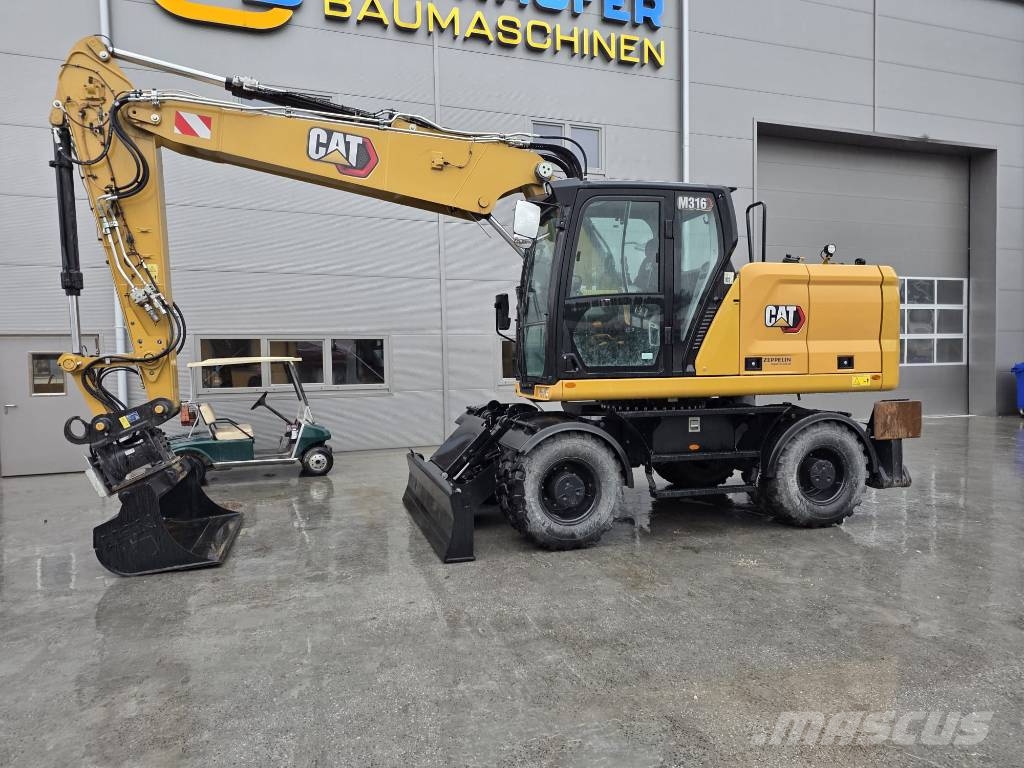 CAT M 316 Wielgraafmachines