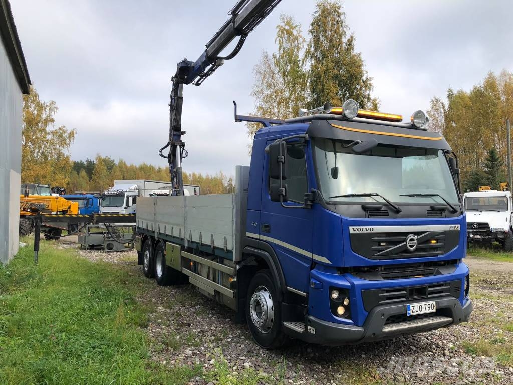 Volvo FMX 410 + CRANE + REMOTE + HOOK Kranwagen