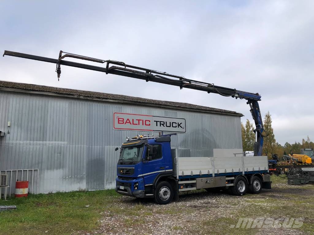 Volvo FMX 410 + CRANE + REMOTE + HOOK Kranwagen