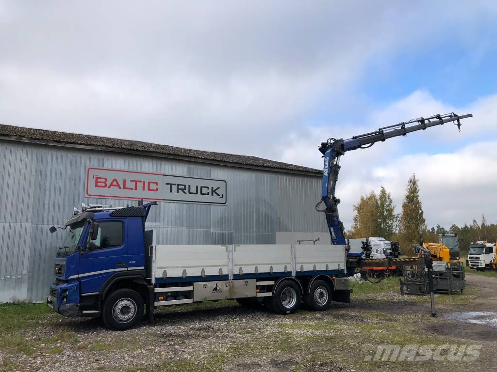 Volvo FMX 410 + CRANE + REMOTE + HOOK Kranwagen