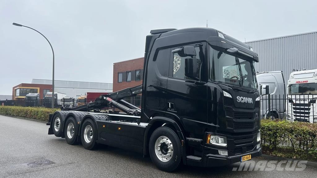 Scania R590 V8 NGS Hiab 26 T 2022 | full air | steering | Вантажівки з гаковим підйомом