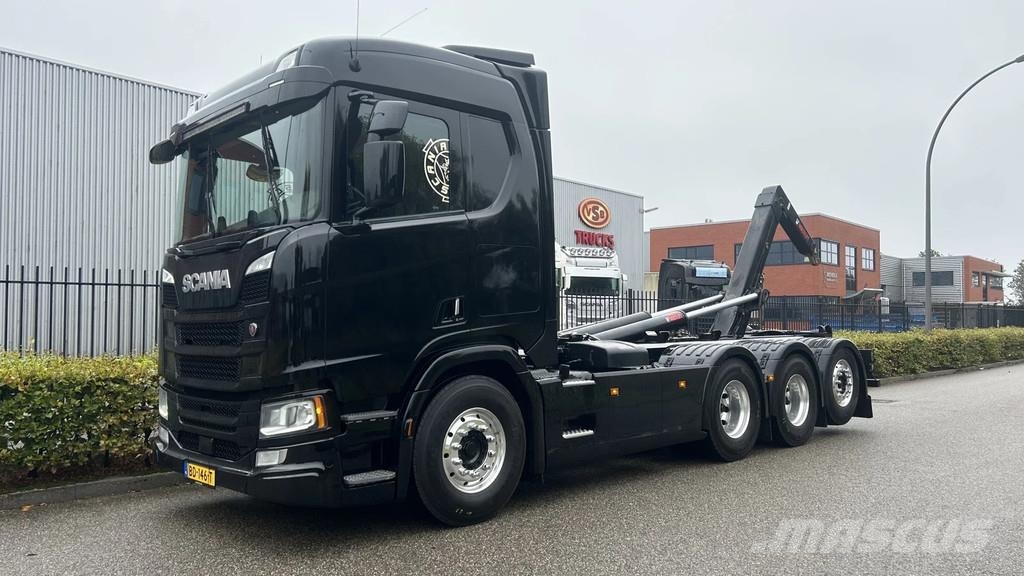 Scania R590 V8 NGS Hiab 26 T 2022 | full air | steering | Вантажівки з гаковим підйомом