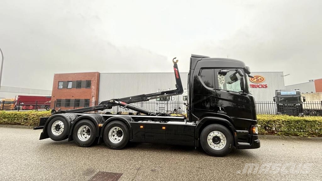 Scania R590 V8 NGS Hiab 26 T 2022 | full air | steering | Вантажівки з гаковим підйомом