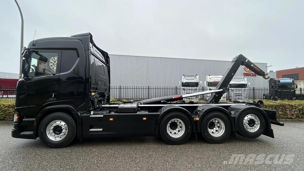 Scania R590 V8 NGS Hiab 26 T 2022 | full air | steering | Вантажівки з гаковим підйомом