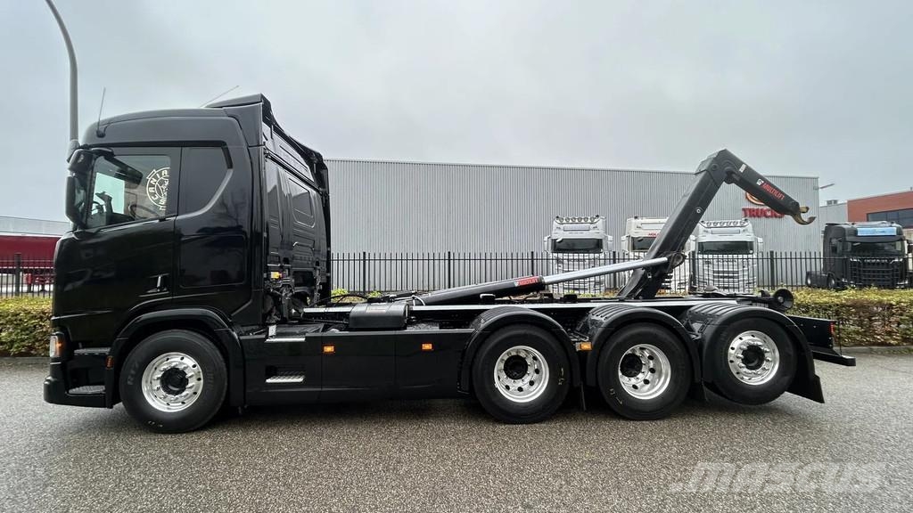 Scania R590 V8 NGS Hiab 26 T 2022 | full air | steering | Вантажівки з гаковим підйомом