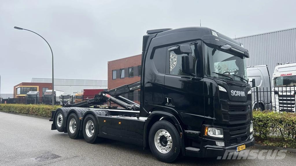 Scania R590 V8 NGS Hiab 26 T 2022 | full air | steering | Вантажівки з гаковим підйомом
