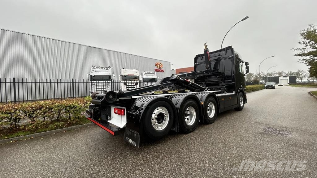 Scania R590 V8 NGS Hiab 26 T 2022 | full air | steering | Вантажівки з гаковим підйомом