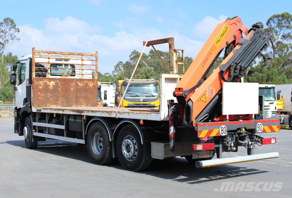 Renault C 380 + PK 17001 Φορτηγά Kαρότσα με ανοιγόμενα πλαϊνά