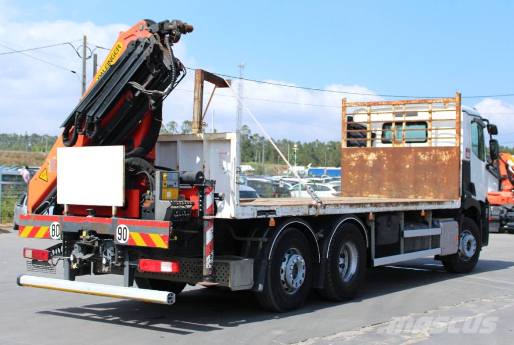 Renault C 380 + PK 17001 Φορτηγά Kαρότσα με ανοιγόμενα πλαϊνά