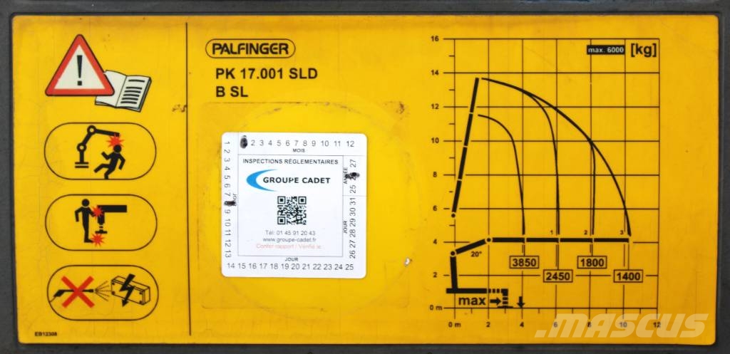 Renault C 380 + PK 17001 Φορτηγά Kαρότσα με ανοιγόμενα πλαϊνά
