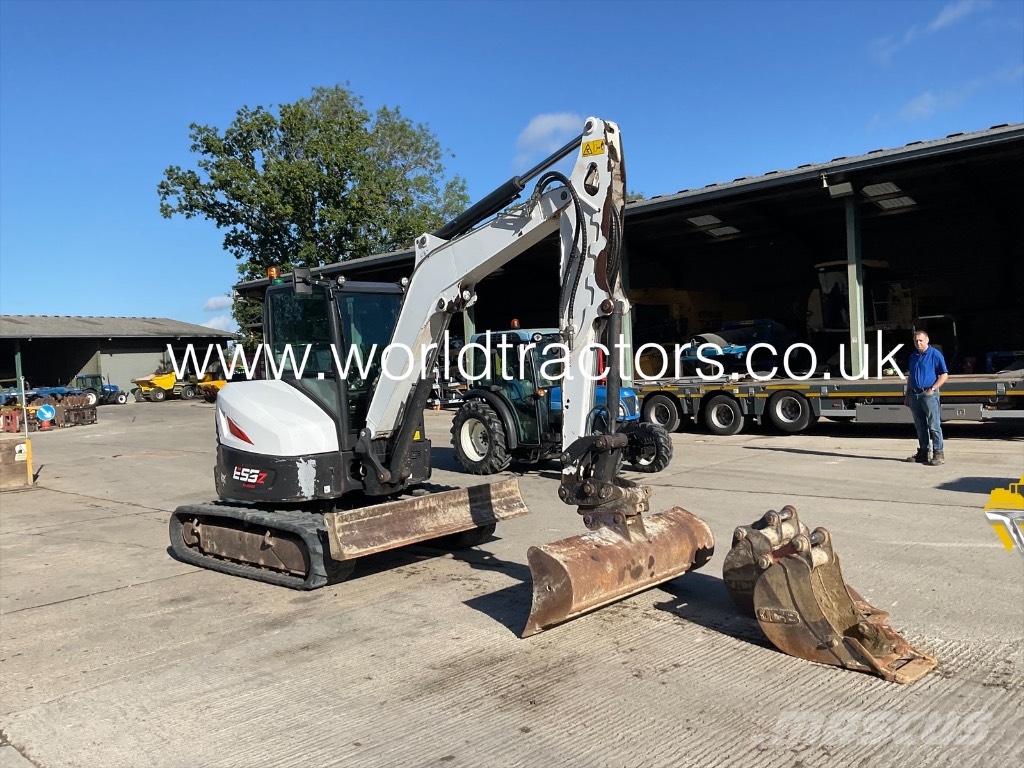 Bobcat E 55z Minigraafmachines < 7t