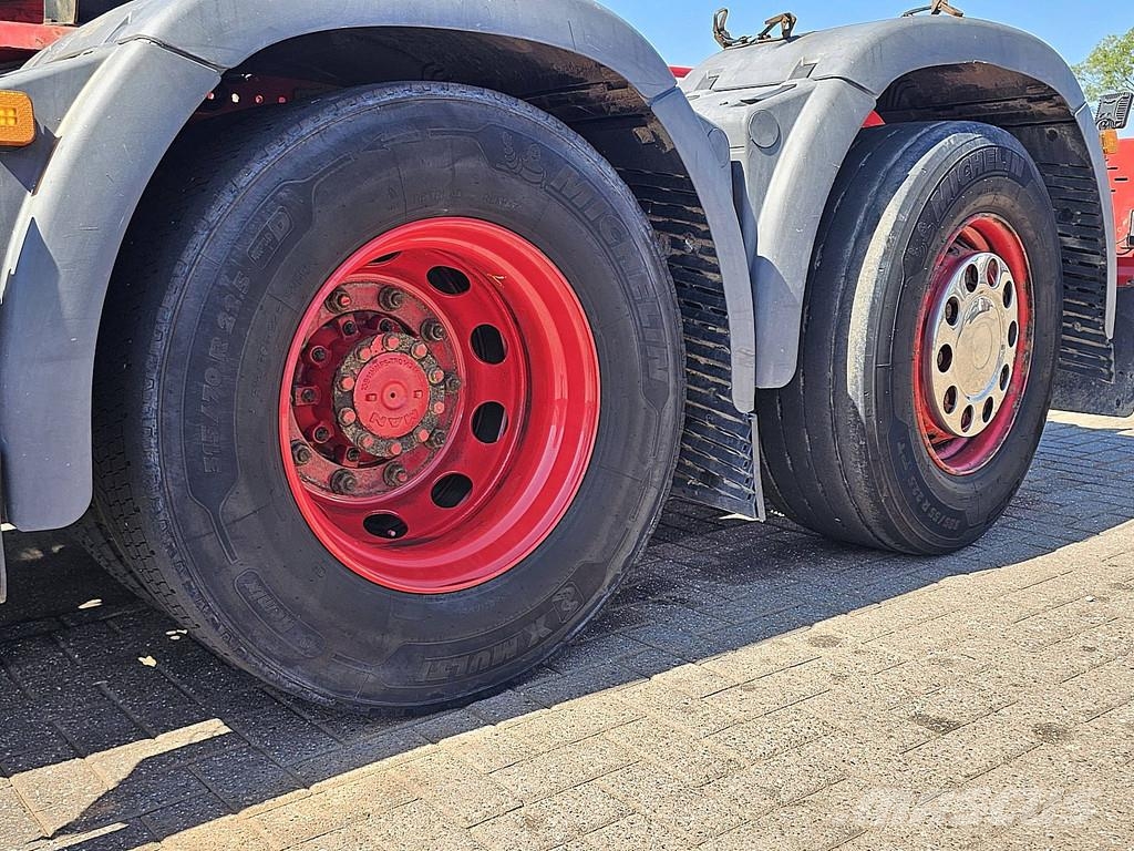 MAN 26.500 TGX XXL 6X2-4 INTARDER Rol kiper kamioni sa kukom za podizanje tereta