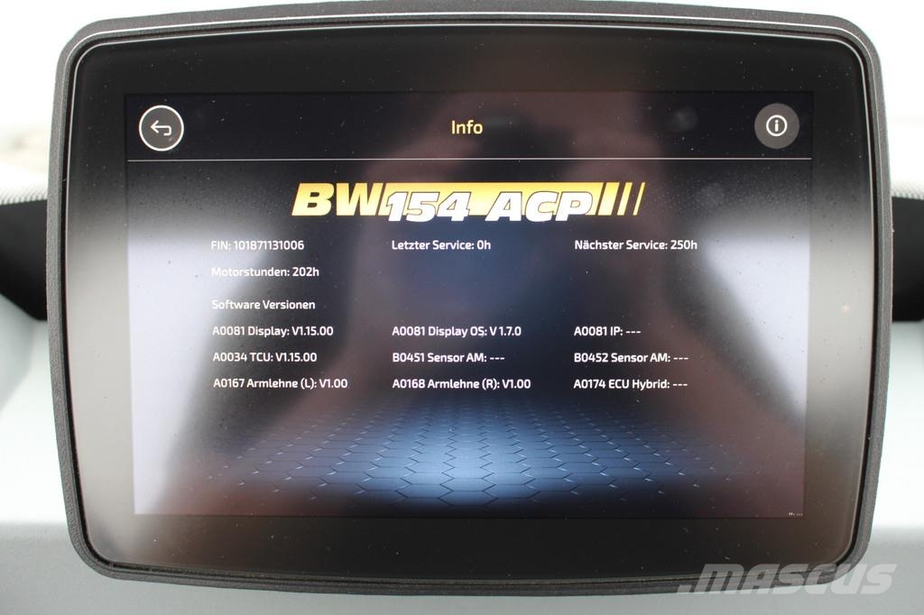 Bomag BW 154 ACP-5 Kombinované válce