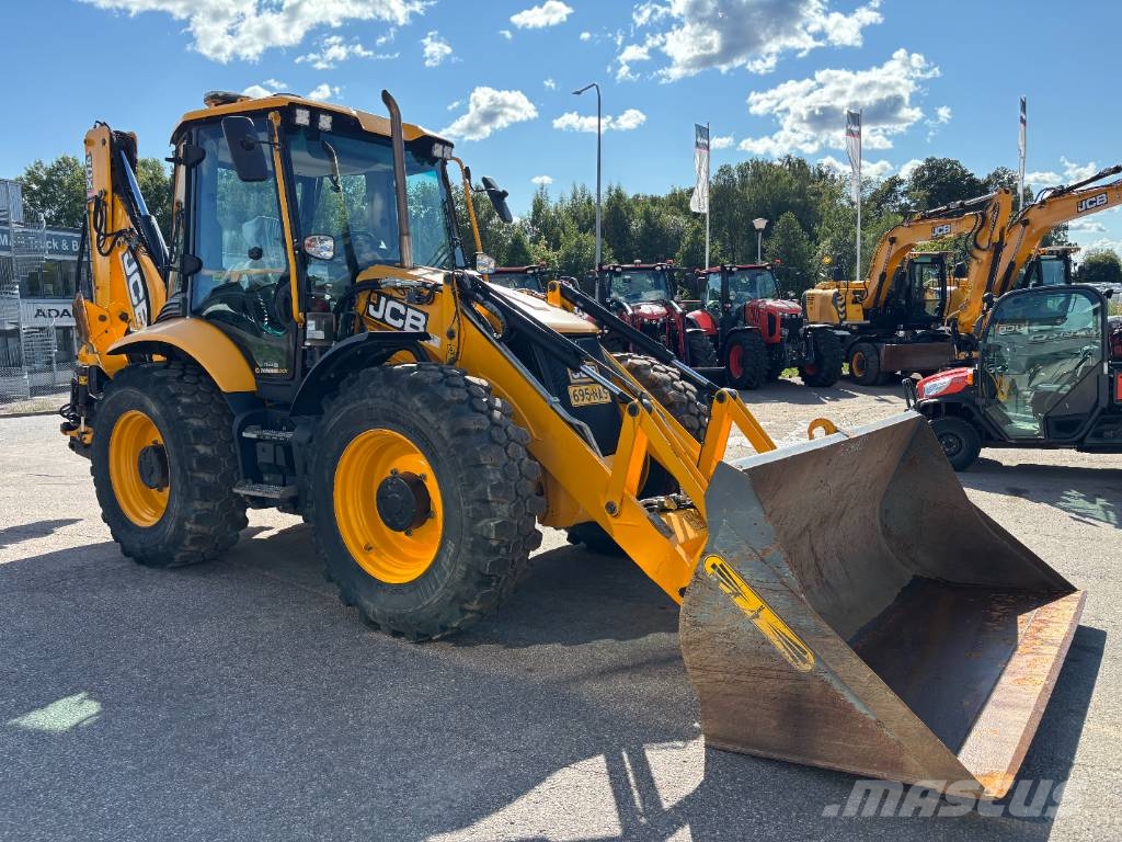 JCB 4 CXE SV KK 4X4X4 PRO Graaf-laadcombinaties