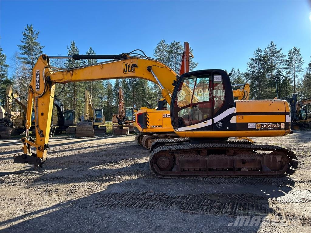 JCB JS160LC TUKISUKSILLA Pelle sur chenilles