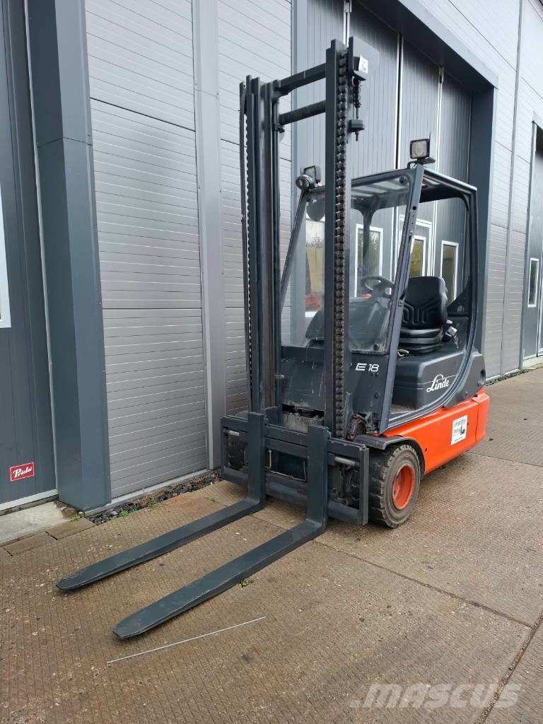 Linde E 18 Elektritõstukid