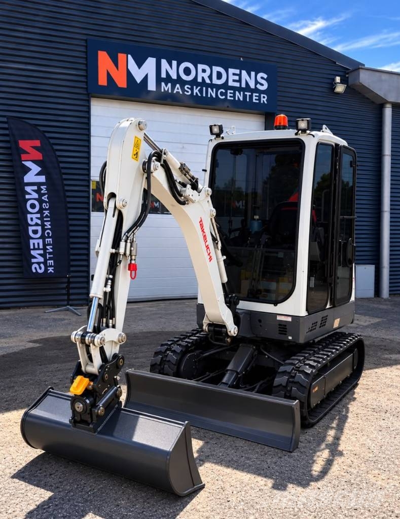 Takeuchi TB 20 E Mini rýpadlá < 7t