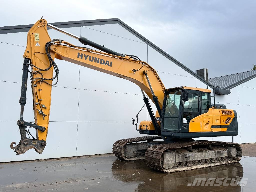 Hyundai HX220L - 360° Camera / Automatic Greasing Rupsgraafmachines