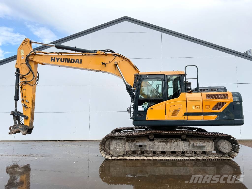 Hyundai HX220L - 360° Camera / Automatic Greasing Rupsgraafmachines