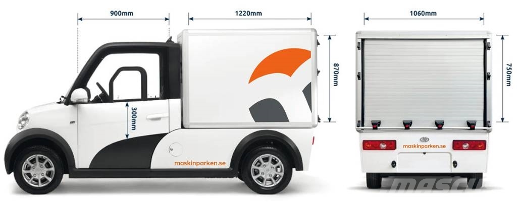  ETHOS CARGO elbil Dostavna vozila / kombiji