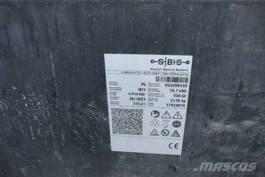 Linde E 45 HL-01/600 Elektrostapler