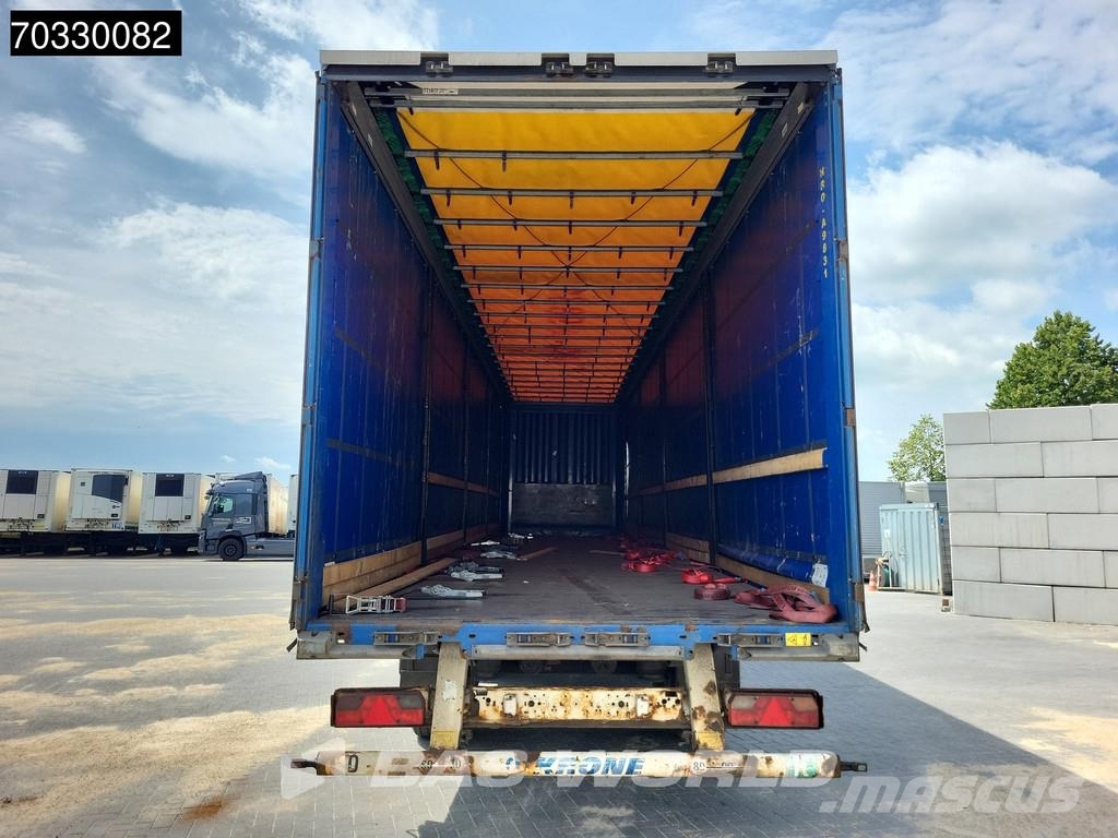 Krone SD Sliding Roof Polprikolice s ponjavo