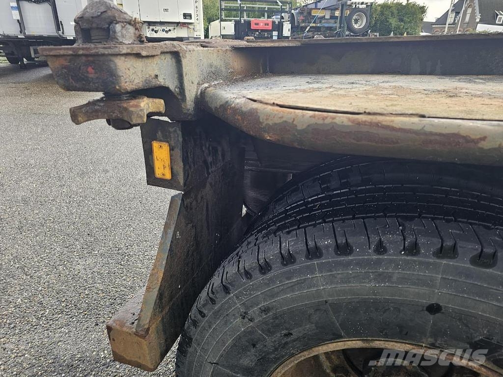 Pacton 2126 C 2 STEEL SUSPENSION DOUBLE TIRES DRUM BRAKES Konteyner yari çekiciler