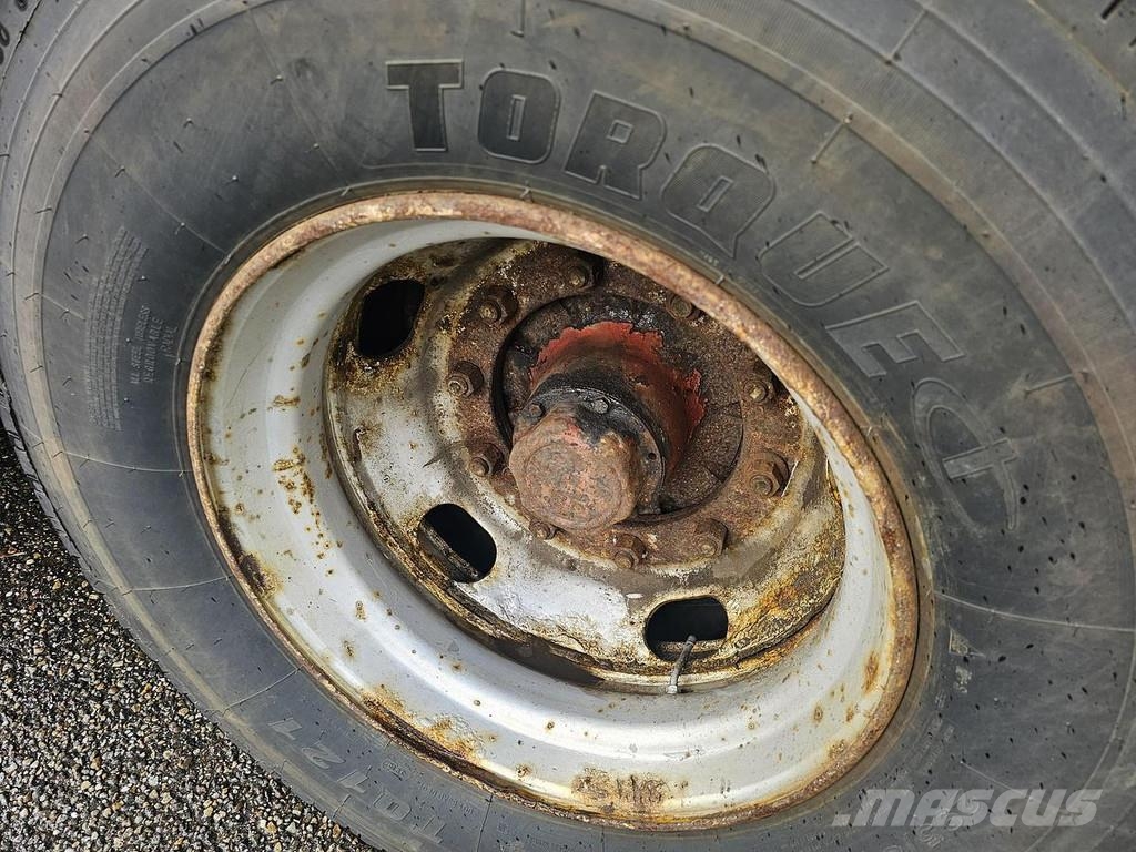 Pacton 2126 C 2 STEEL SUSPENSION DOUBLE TIRES DRUM BRAKES Konteyner yari çekiciler