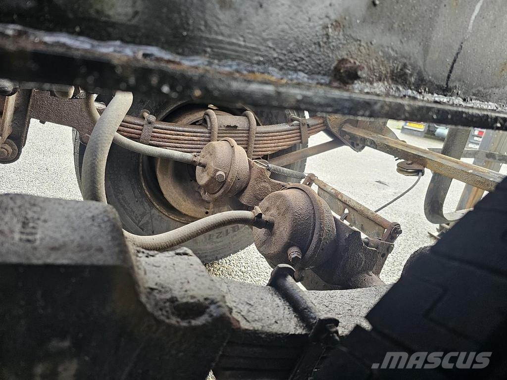 Pacton 2126 C 2 STEEL SUSPENSION DOUBLE TIRES DRUM BRAKES Konteyner yari çekiciler