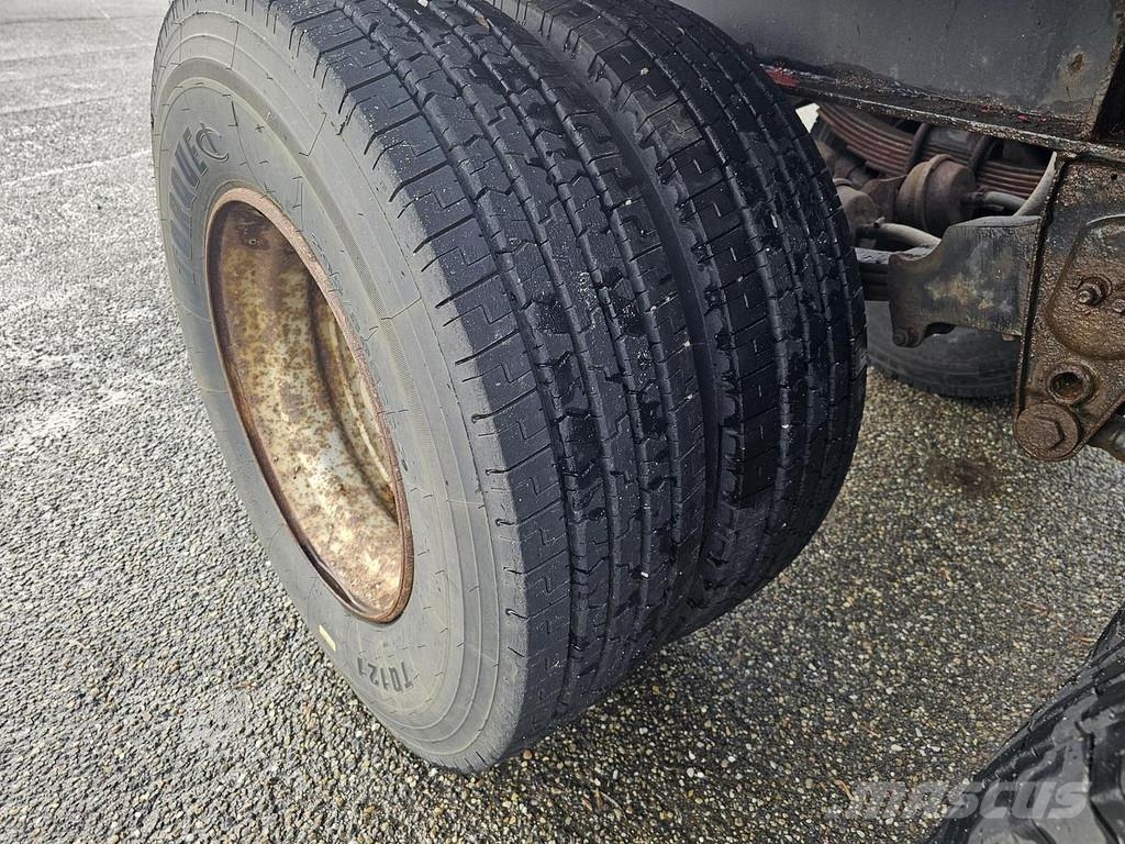 Pacton 2126 C 2 STEEL SUSPENSION DOUBLE TIRES DRUM BRAKES Konteyner yari çekiciler