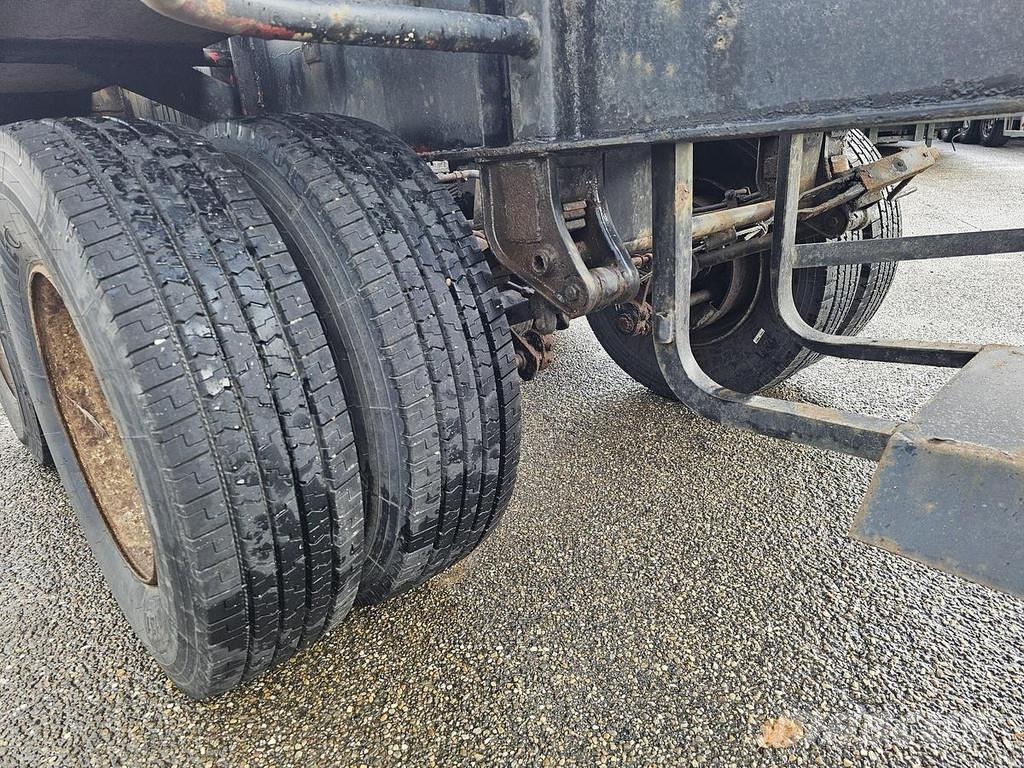 Pacton 2126 C 2 STEEL SUSPENSION DOUBLE TIRES DRUM BRAKES Konteyner yari çekiciler