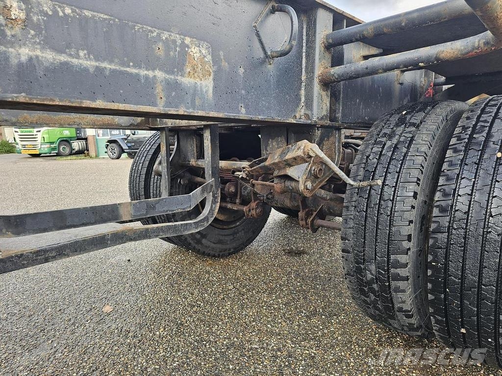 Pacton 2126 C 2 STEEL SUSPENSION DOUBLE TIRES DRUM BRAKES Konteyner yari çekiciler