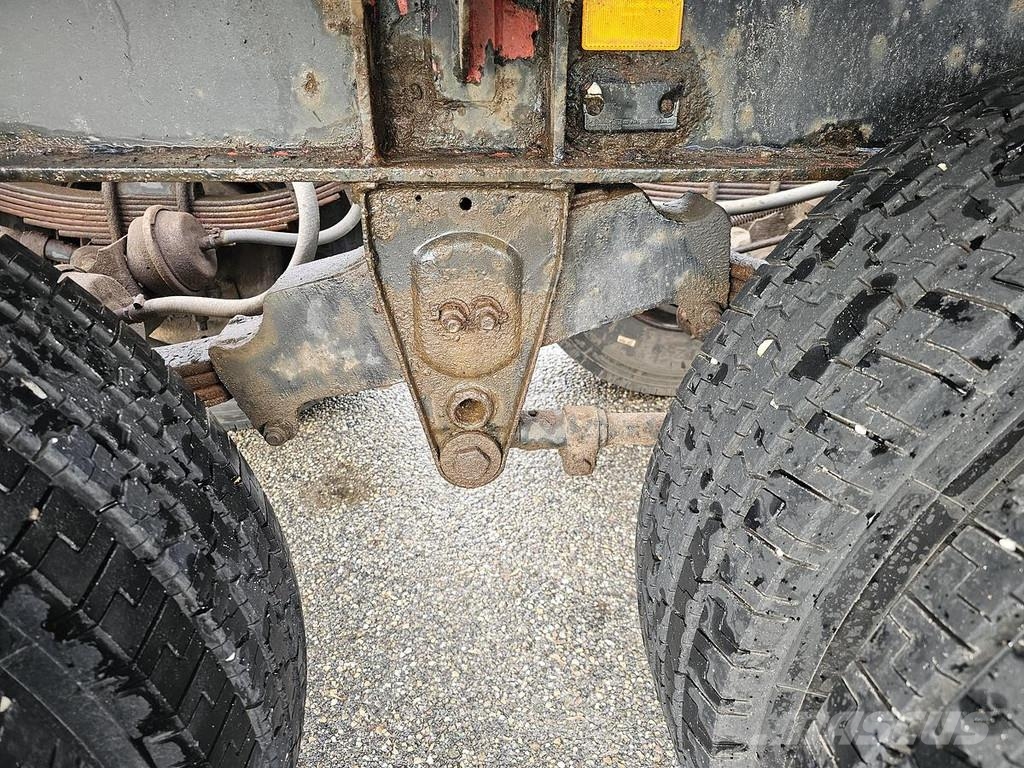 Pacton 2126 C 2 STEEL SUSPENSION DOUBLE TIRES DRUM BRAKES Konteyner yari çekiciler