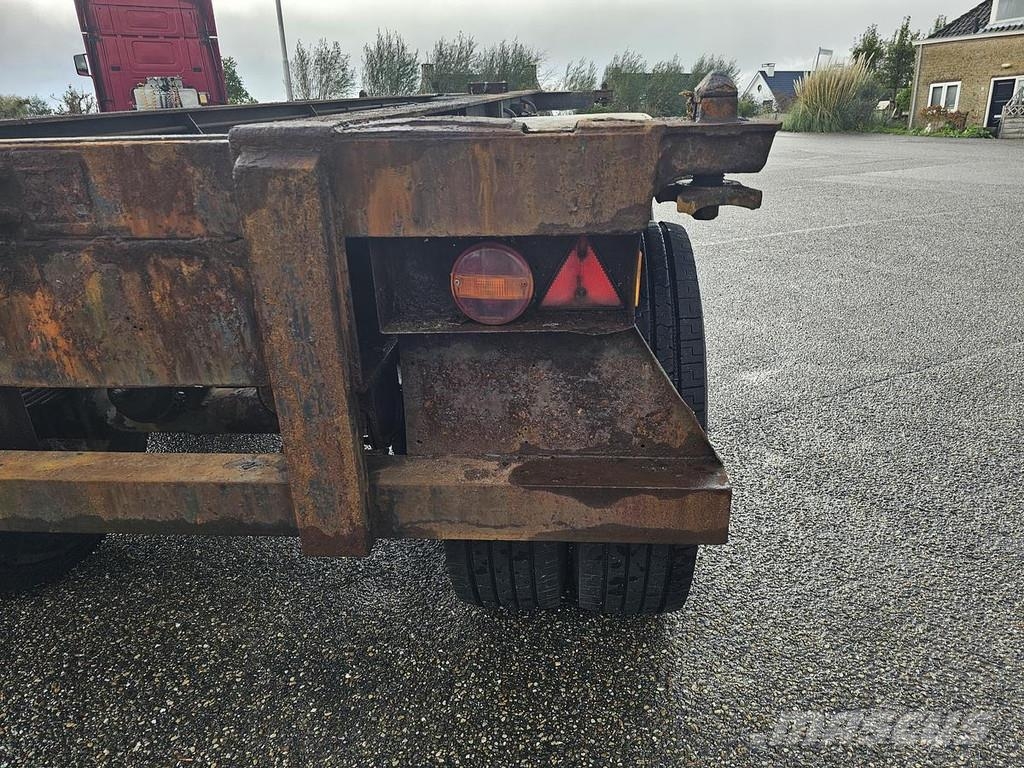 Pacton 2126 C 2 STEEL SUSPENSION DOUBLE TIRES DRUM BRAKES Konteyner yari çekiciler