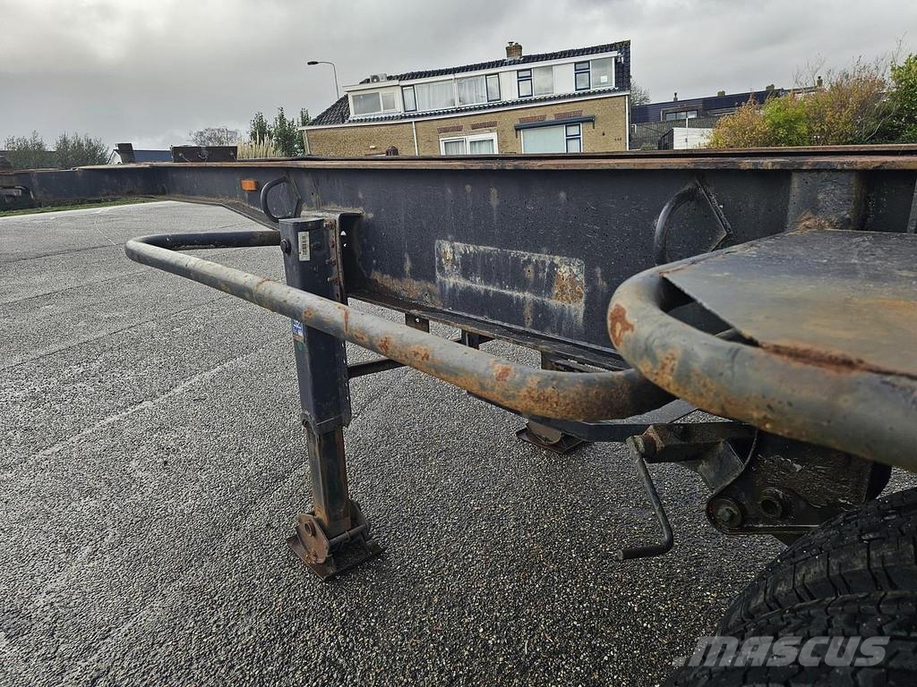 Pacton 2126 C 2 STEEL SUSPENSION DOUBLE TIRES DRUM BRAKES Konteyner yari çekiciler