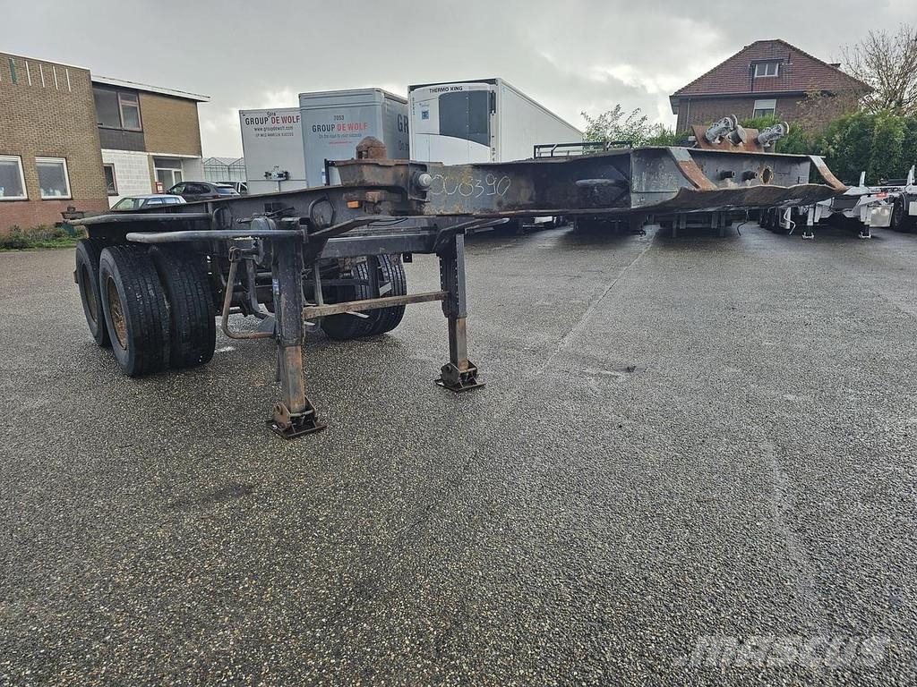 Pacton 2126 C 2 STEEL SUSPENSION DOUBLE TIRES DRUM BRAKES Konteyner yari çekiciler
