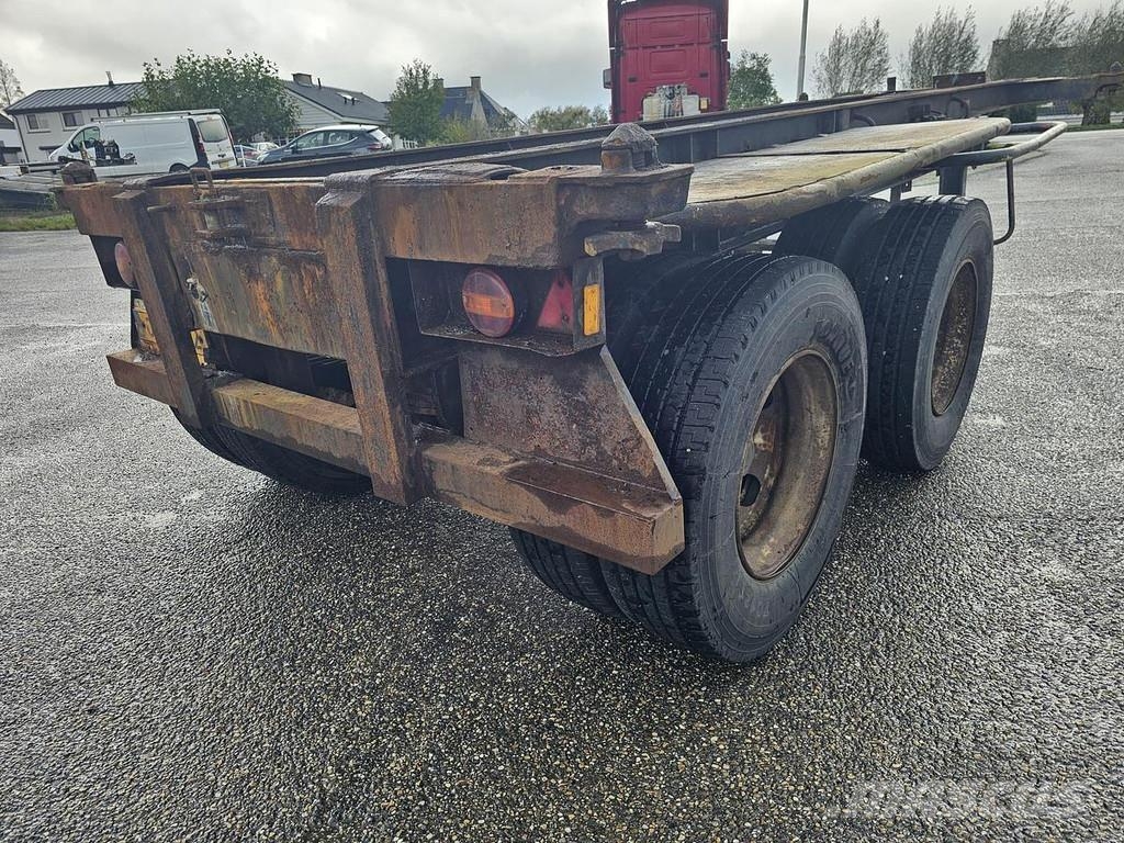 Pacton 2126 C 2 STEEL SUSPENSION DOUBLE TIRES DRUM BRAKES Konteyner yari çekiciler