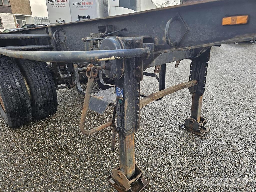 Pacton 2126 C 2 STEEL SUSPENSION DOUBLE TIRES DRUM BRAKES Konteyner yari çekiciler