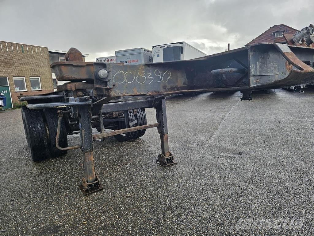 Pacton 2126 C 2 STEEL SUSPENSION DOUBLE TIRES DRUM BRAKES Konteyner yari çekiciler
