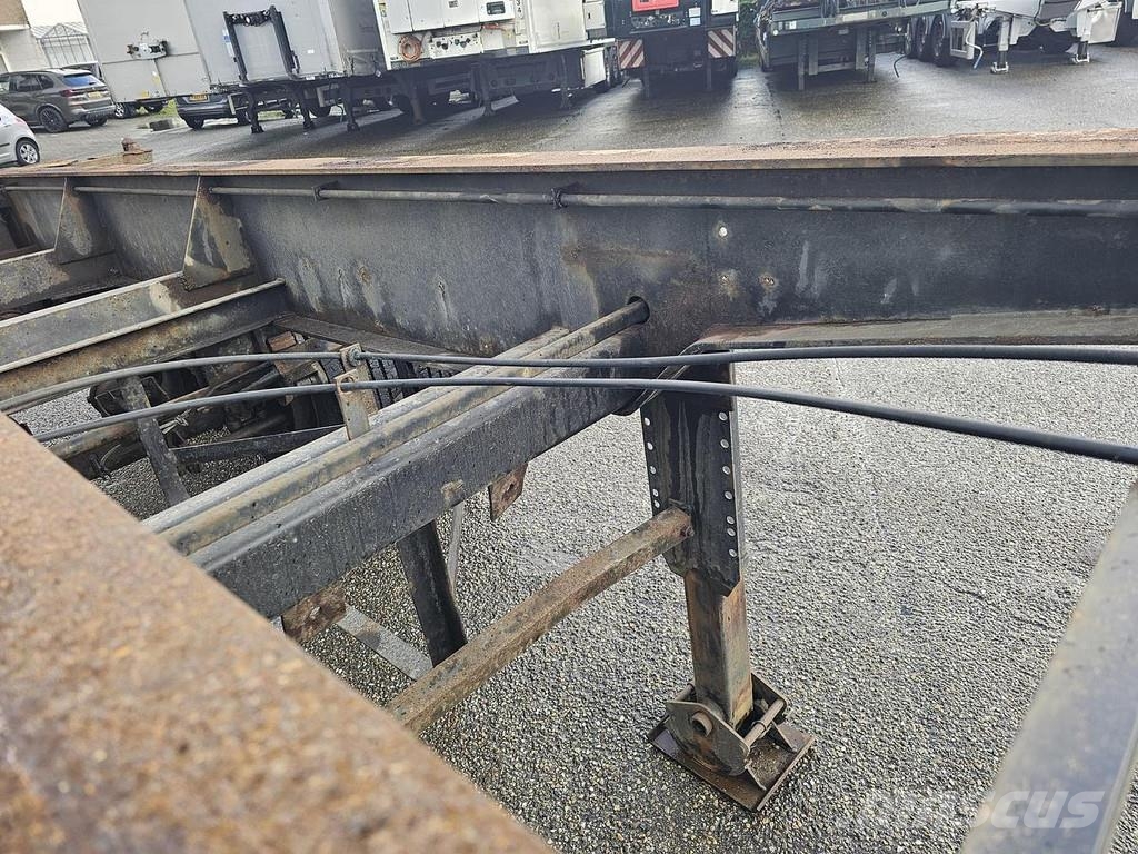 Pacton 2126 C 2 STEEL SUSPENSION DOUBLE TIRES DRUM BRAKES Konteyner yari çekiciler