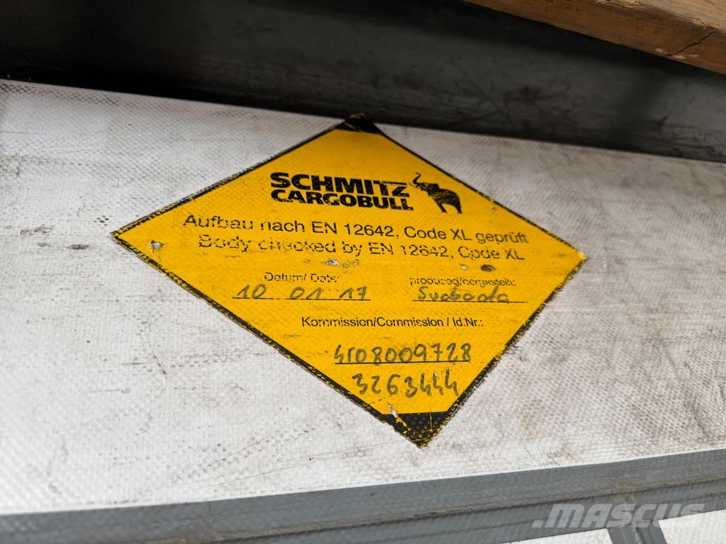 Schmitz Cargobull N/A Schuifzeil met Borden / SAF-Axle / Huckepack / Semi-remorca speciala