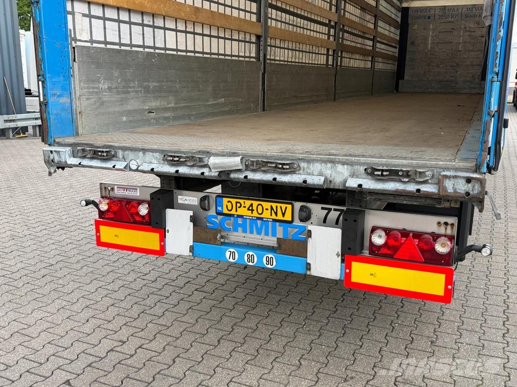 Schmitz Cargobull N/A Schuifzeil met Borden / SAF-Axle / Huckepack / Semi-remorca speciala