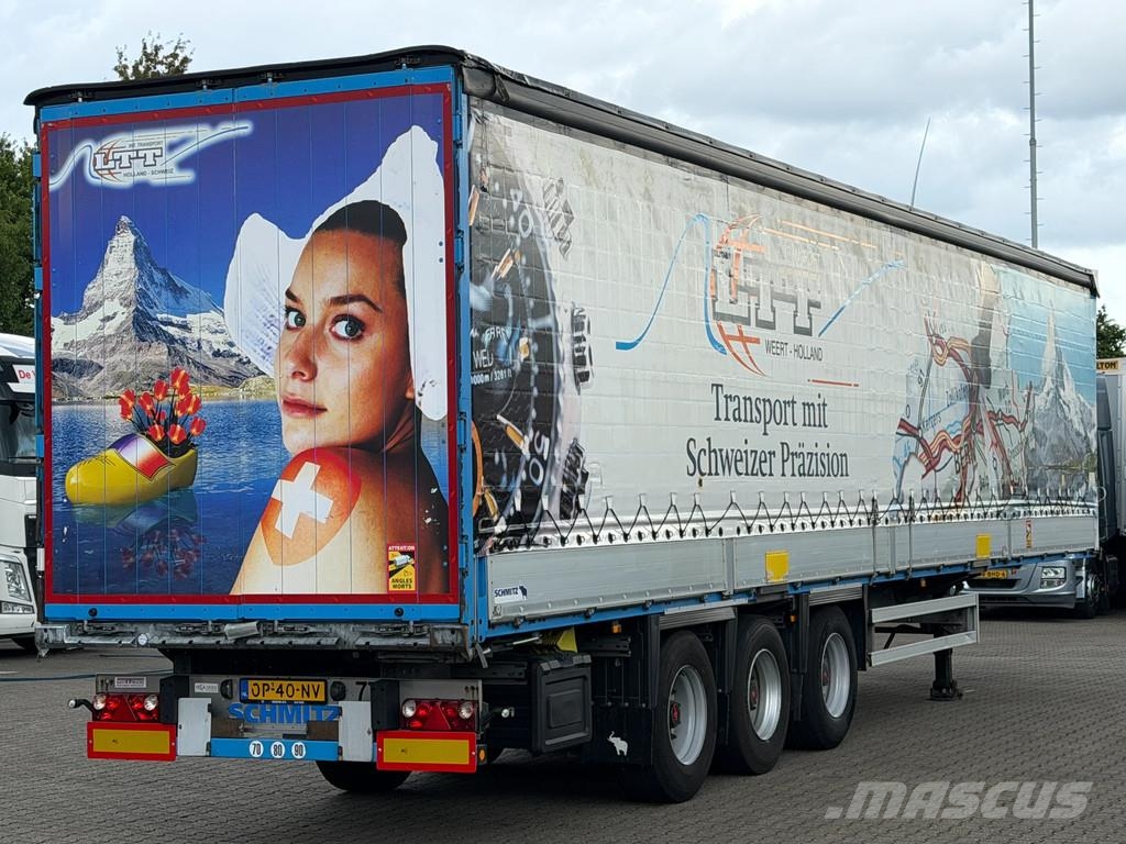 Schmitz Cargobull N/A Schuifzeil met Borden / SAF-Axle / Huckepack / Semi-remorca speciala