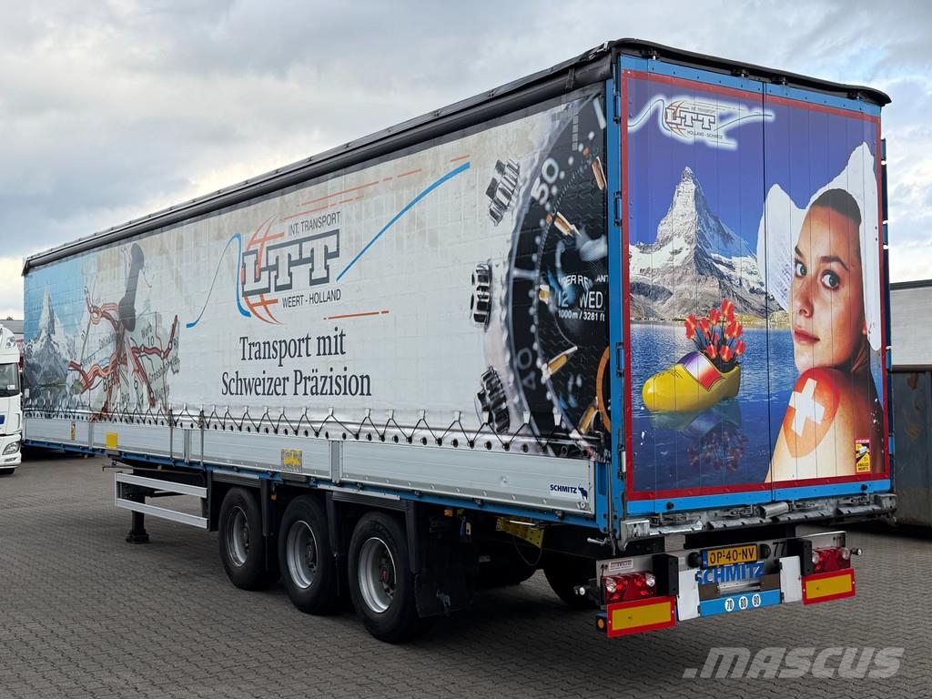 Schmitz Cargobull N/A Schuifzeil met Borden / SAF-Axle / Huckepack / Semi-remorca speciala